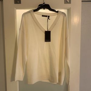 Cream light sweater. New with tags